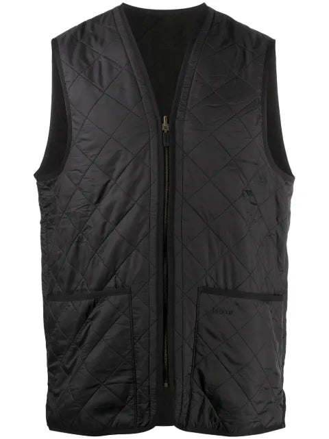 Barbour quilted zip-up gilet