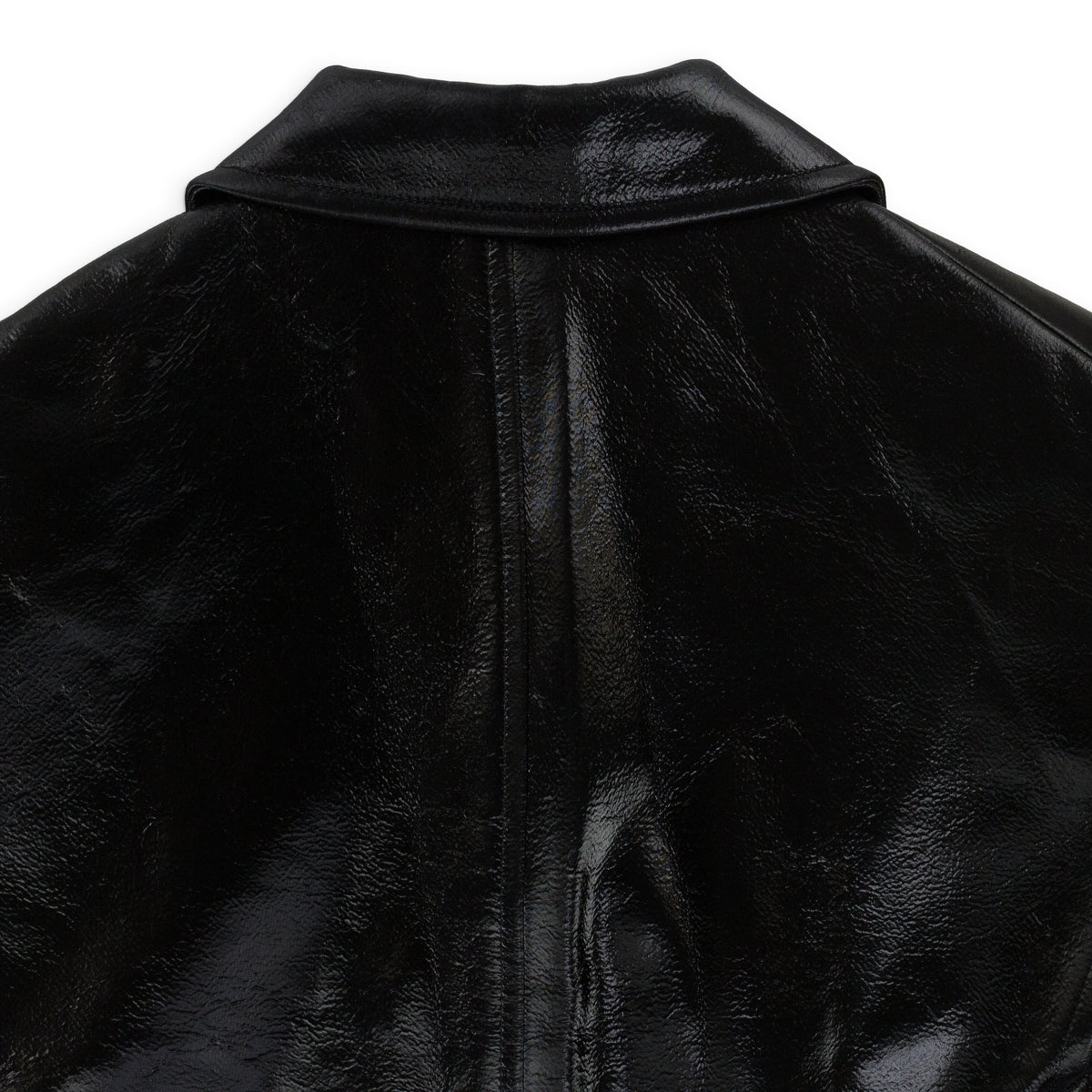 SLEEVELESS BLACK COAT