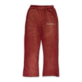 FADED RED SWEATPANTS