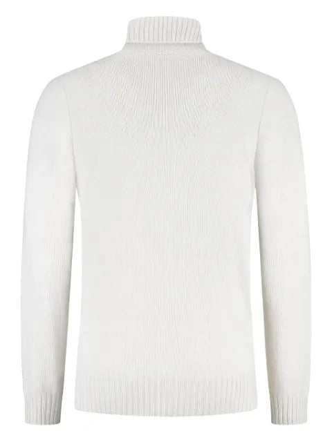 Gran Sasso turtleneck ribbed sweater