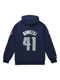 Mitchell & Ness NBA Dallas Mavericks 2023 Dirk Nowitzki fleece hoodie