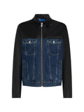Karl Lagerfeld Jeans panelled denim jacket