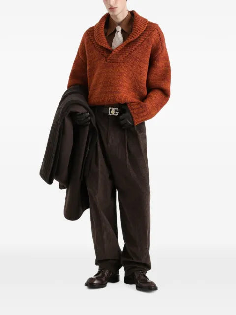 Dolce & Gabbana wool mouliné sweater
