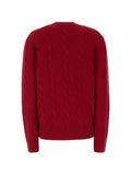 AMI Paris cable-knit sweater