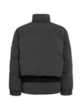 sacai padded panelled jacket