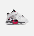 Air Jordan 8 Retro 'White and True Red' - Infant/Toddler Lifestyle Sneaker (White/Black/True Red)