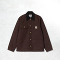 Carhartt WIP Michigan Coat: Tobacco / Black