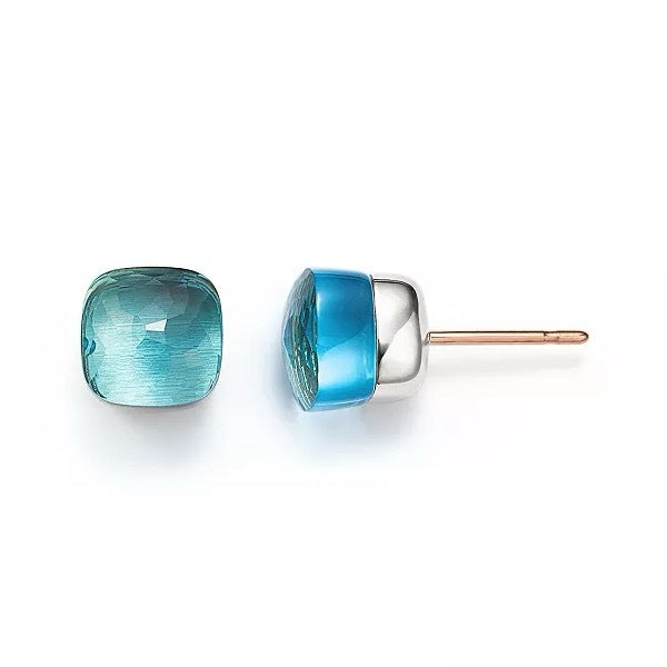 Pomellato Style Crystal 18K Gold-Plated Earrings