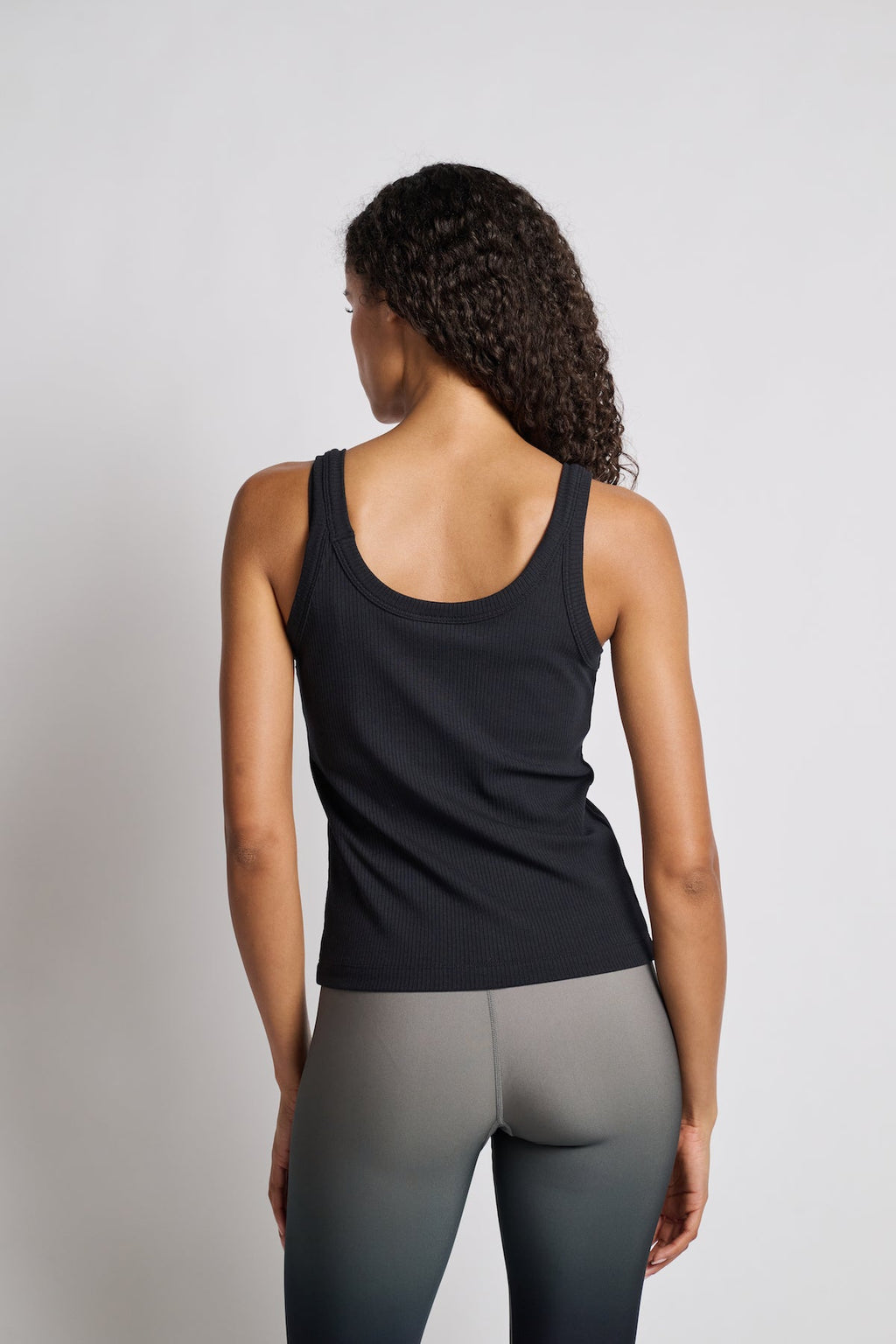Skinny Strap Rib Tank