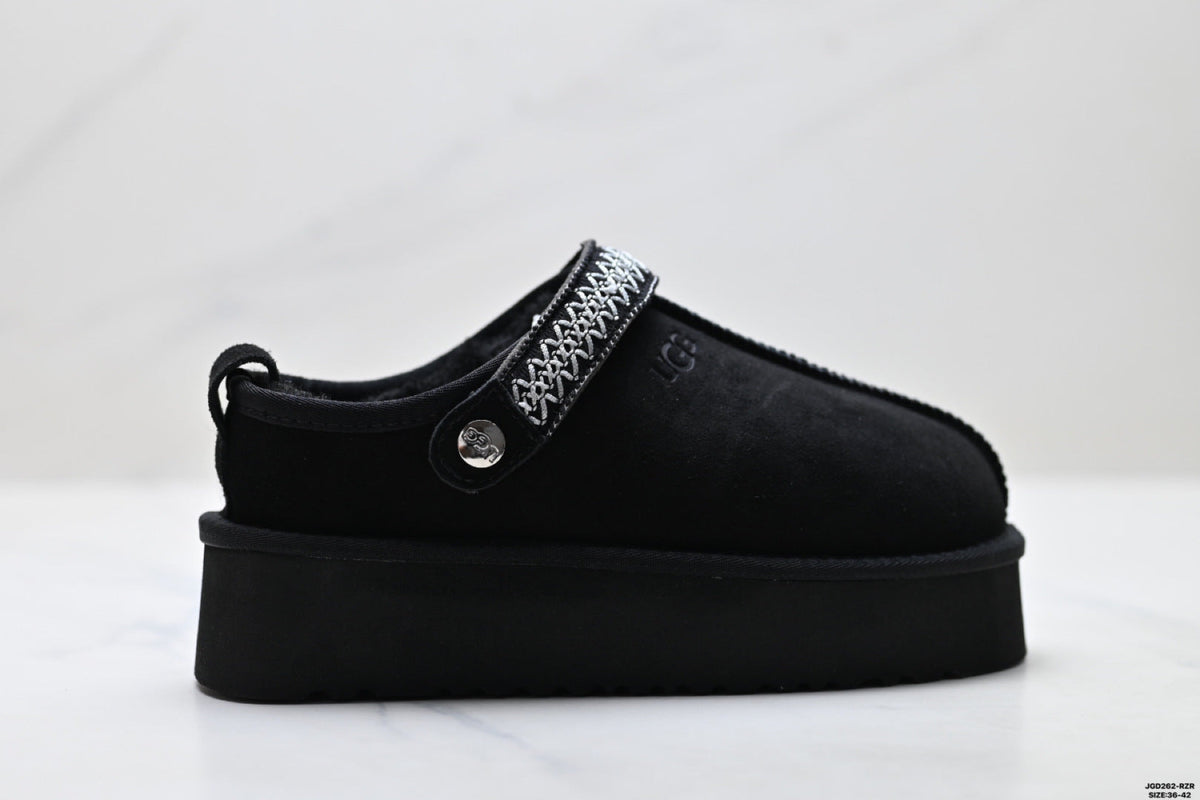 UGG Tazz Shearling Platform Slip-Ons