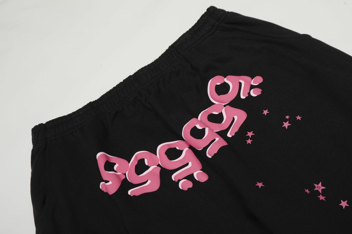 Sp5der Spiderweb Graphic Hoodie & Sweatpants Matching Set