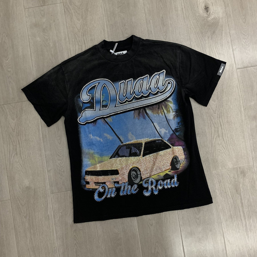DUAA Destination Car Graphic Short-Sleeve T-Shirt