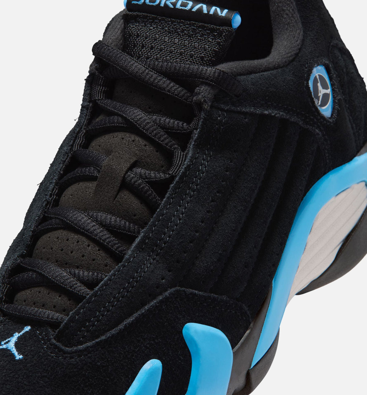 Air Jordan 14 Retro "Black University Blue" Big Kids' Shoe – Black/White/University Blue