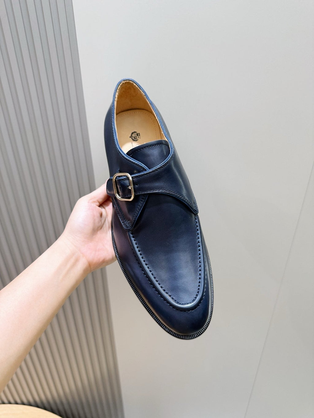 Loro Piana Suede Buckle Loafers